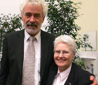 Univ.-Prof. Dr. med. Hans Henning Wetz und Dagmar Gail